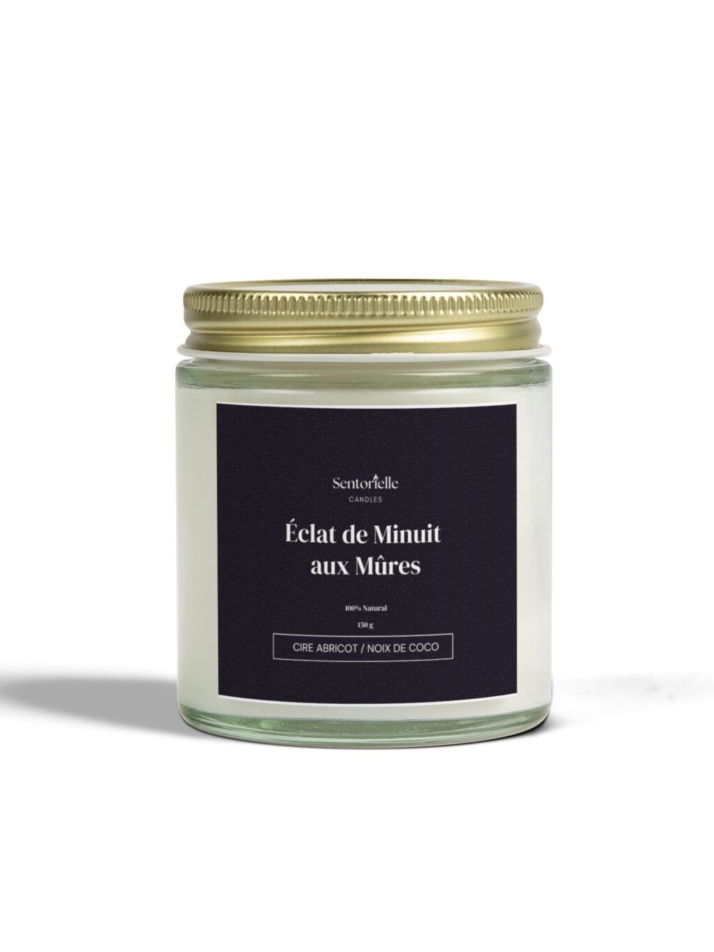 Bougies parfumées Éclat de Minuit aux Mûres