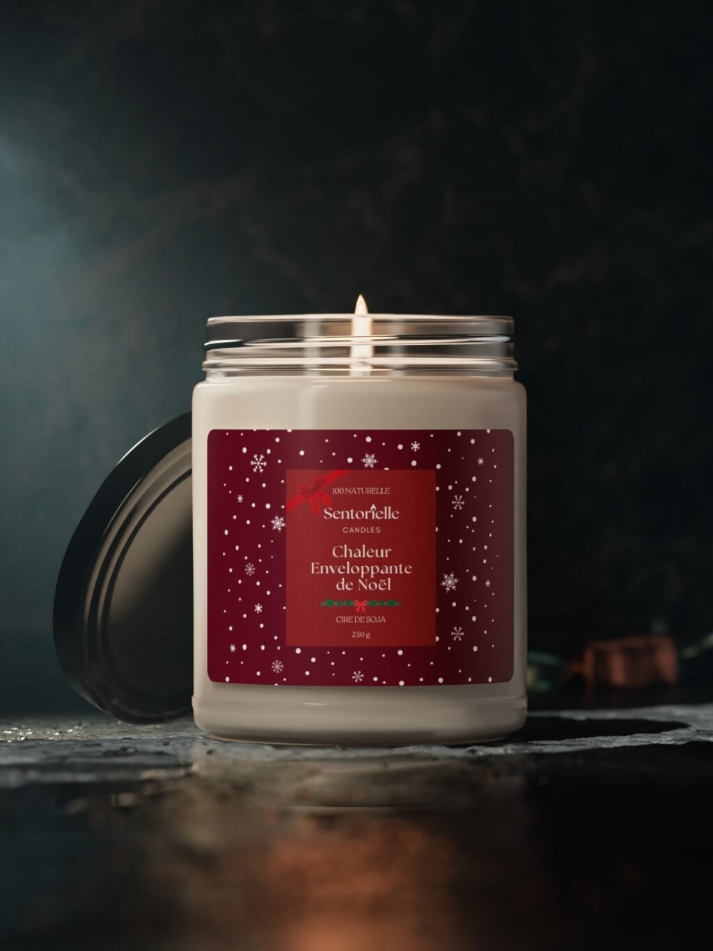 Bougie Parfumée Chaleur Enveloppante de Noël